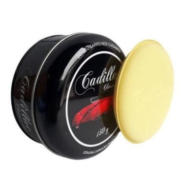 Imagem de Cera Cadillac Cleaner Automotiva carnauba protetora Original 150g
