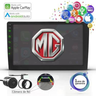 Imagem de Central Multimidia 9 Pol Apple Carplay Android Auto Bt MG - First Opti