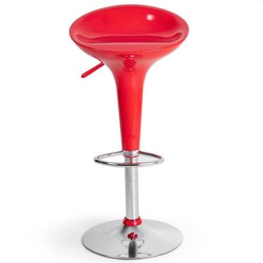 Imagem de Banqueta Giratória Alta Tulipa Lotus Assento Abs prime.office P010, Ve