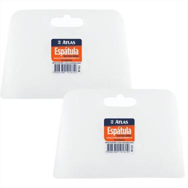 Imagem de Espátula Plástica Massa Corrida Pintura 13,1cm Atlas - 2 Und