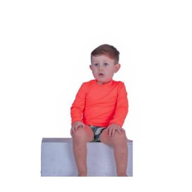 Imagem de Camisa infantil manga longa com proteção uv unissex - Sea Kids, 10, La