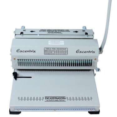 Imagem de Encadernadora de Wire-o Conjugada manual passo 3x1 15fls - Excentrix