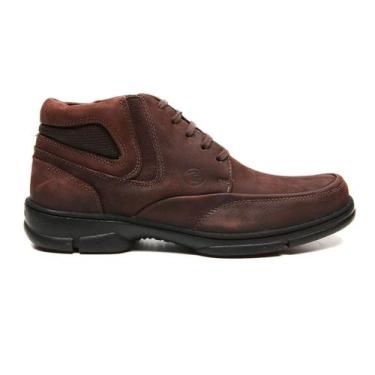Imagem de Bota Masculina Coturno Anatomic Gel Marrom, Floater troy, Vacum cafe, 