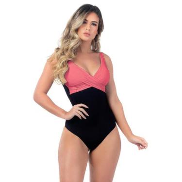 Imagem de Maiô Body Feminino Modelo 2022 Chapa Barriga Com Bojo Neon - MA Moda P