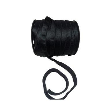 Imagem de Elastico Poliamida Zanotti Taquara 10 50 Metros F12, Preto