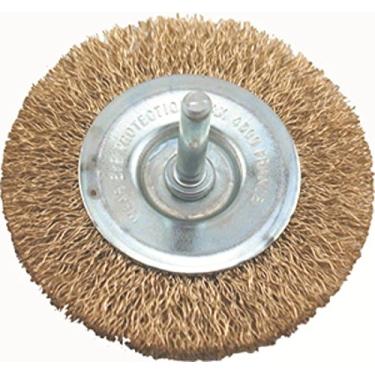 Imagem de Enkay 1858-C Roda de arame de 3,8 cm (1 1/2 polegada), haste de 6,3 mm, cardada