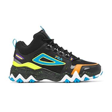 Imagem de Fila Oakmont TR masculino preto/amarelo seguran a/laranja chocante (1JM01276 033), 033 Preto/Amarelo Seguran a/Laranja Chocante, 10