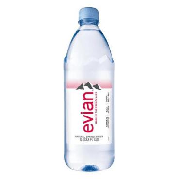 Imagem de Água Mineral Natural Sem Gás EVIAN 1l