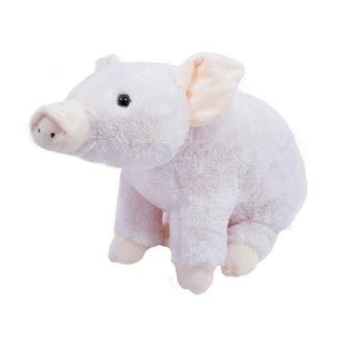 Imagem de Porco Rosa Sentado 32cm Pelúcia - Fofy