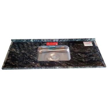 Imagem de Pia de Cozinha Granito 180cm Indiano Standard Cuba Simples - L.A PIAS 