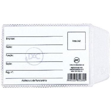 Imagem de Protetor Plasticos Habilitacao 95 X 65 Mm Dac  100 Unidades