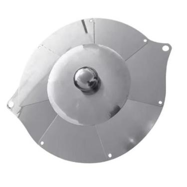 Imagem de Tampa inox retrátil ajustável universal para cozinha até 31cm - Tempo 