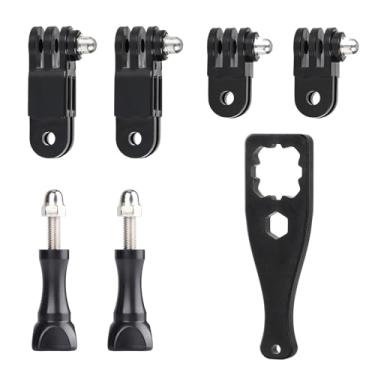 Imagem de Montagem de juntas retas de braço ajustável, HSU longo e curto, montagem de juntas retas na mesma direção para Gopro Hero 4 3 3+ 2 1 e SJ4000, SJ5000, SJ7000 e Xiaomi YI, Vertical Direction, Vertical Direction