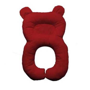 Imagem de Almofada Apoio Pescoço Que Evita Cabeça Chata Para Carrinho Cadeirinha