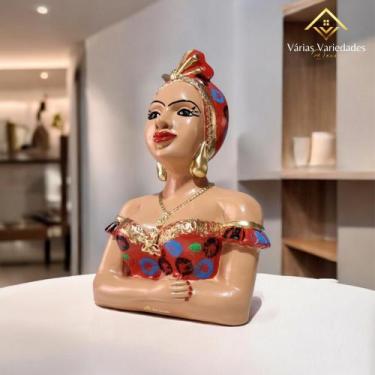 Imagem de Boneca Namoradeira Janela Bacão Loira Vermelha - AVB DECOR