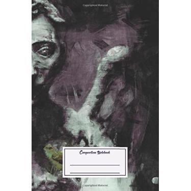 Imagem de Composition Notebook: Geeky One Of Doctor Whos Best Villains The Weeping Angel Wit Alistairmurphyart (Composition Notebook, Journal) (6 x 9)