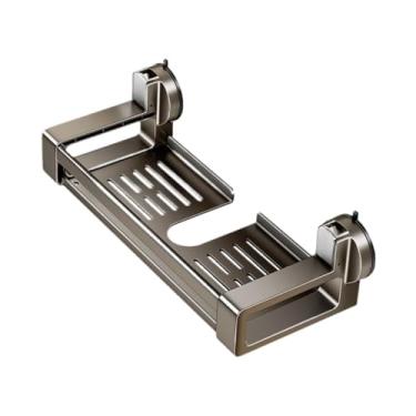 Imagem de Bothyi Prateleira de chuveiro do banheiro, suporte de saboneteira, ventosa, multifuncional, suporte de esponja, prateleira de banheiro, cesta de sabonete