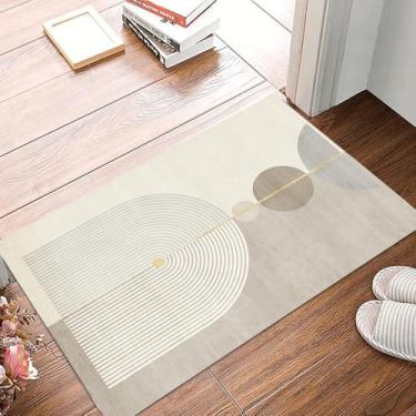 Imagem de Tapete Sala de estar Mesa de centro Moderno Minimalista Sofá Quarto Almofada de chão Tapete de cabeceira Uso doméstico,X,SJR 7,100X150CM(3.3X4.9FT