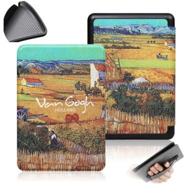 Imagem de GUKSRASO Capa para Uma Edição de 7 Polegadas 2024 Kindle Paperwhite/Signature (12ª Geração) e Kindle Colorsoft Signature Edition ， Com Alça de Mão e Tampa Traseira de TPU Soft