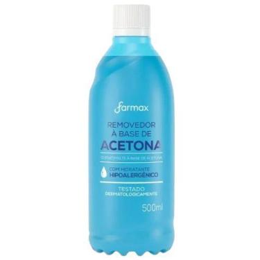 Imagem de Removedor De Esmaltes Com Acetona 500Ml - Farmax
