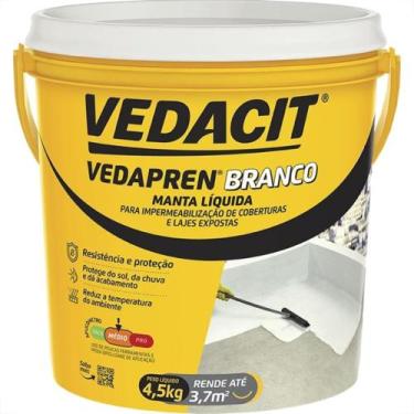 Imagem de Otto Vedacit Vedapren Branco 4,5Kg