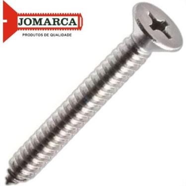 Imagem de Parafuso Auto Atarraxante Inox Chata Philips Jomarca 4,8 X 25Mm