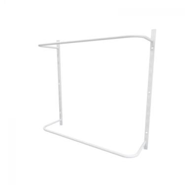 Imagem de Arara de roupas para loja quarto closet 4 peças regulável 100x100 cm c