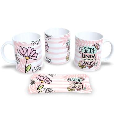 Imagem de Canecas de Porcelna Personalizadas dia Internacional da Mulher 8 de Ma