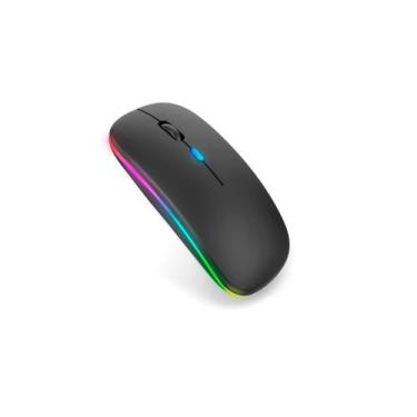 Imagem de Mouse sem Fio Recarregável Bluetooth & Wireless 2.4 GHz - MS-S350L