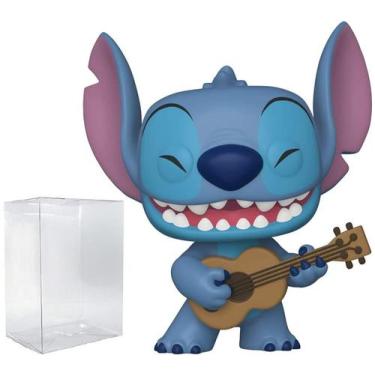 Imagem de Funko POP Disney Lilo & Stitch - Boneco de Ação Stitch com Ukulele