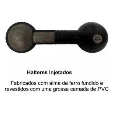 Imagem de Halter 01kg Injetado Revestido Emborrachado JFIT-Unissex