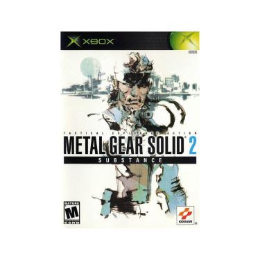 Imagem de Jogo Mídia Física Metal Gear Solid 2 Substance Xbox