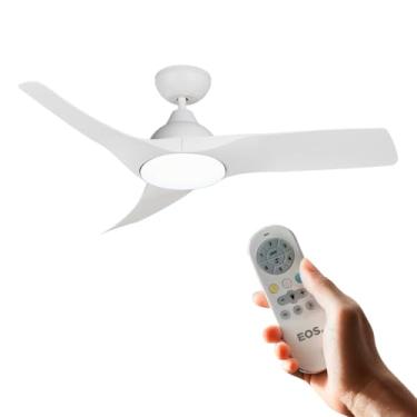 Imagem de Ventilador de Teto EOS Turbo Vento 3 Pás com Controle Remoto 112cm 150W Branco EVX110B Bivolt
