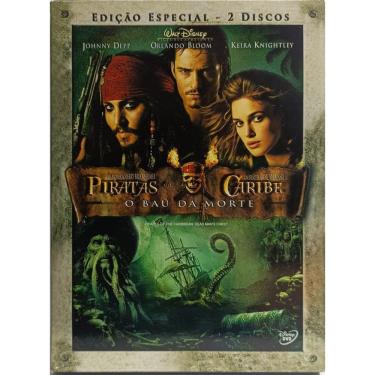 Imagem de Dvd Piratas Do Caribe - O Bau Da Morte com luva Dvd Duplo
