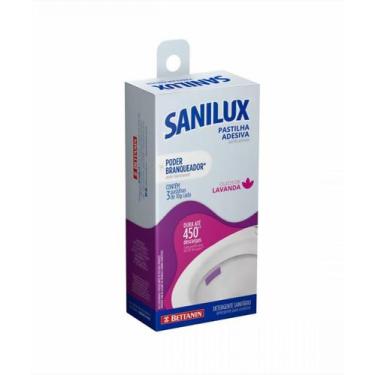 Imagem de Desodorizador Sanitário em Pastilha Adesiva Óleos de Lavanda Sanilux B