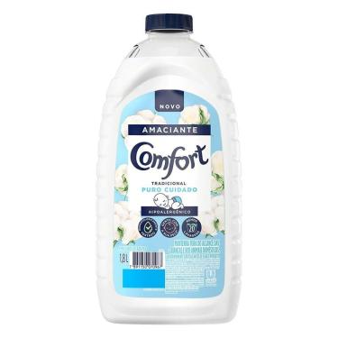 Imagem de Amaciante Comfort Diluído Tradicional Puro Cuidado 1,8L - Embalagem com 6 Unidades