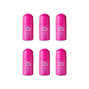 Imagem de Desodorante Roll-On Leite De Rosas Trad 50Ml-Kit C/6Un