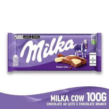 Imagem de Barra de Chocolate Milka Mix Happy Cows 100g