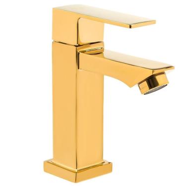 Imagem de Torneira Banheiro/lavabo/pia Luxo Dourado - Smart Norte