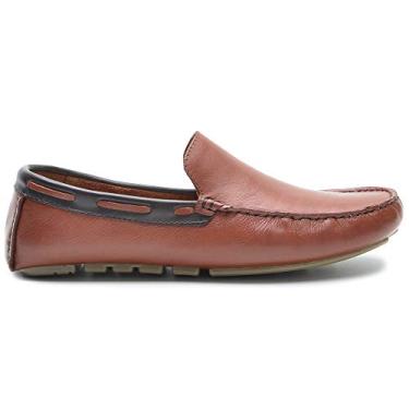 Imagem de Mocassim Masculino Pinhão em Couro (38)