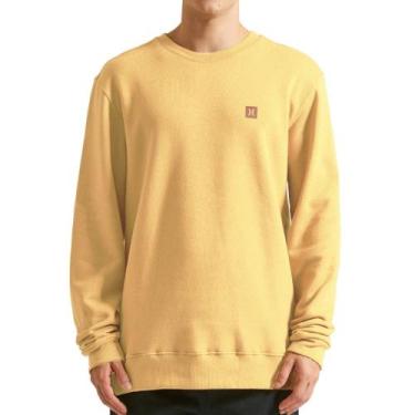 Imagem de Moletom Careca Hurley Mini Icon II Amarelo, GG, Amarelo