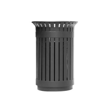 Imagem de Lixeira Lata de lixo ao ar livre, lata de lixo escolar comunitária de luxo, lata criativa de frutas ao ar livre Lixeira