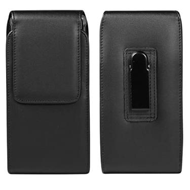 Imagem de Bolsa vertical de couro PU para celular coldre giratório com clipe de cinto para Samsung Galaxy A33 5G A53 A32 A22 A20 A30 / A50 / OnePlus 7 / Razer Phone 2 TCL 10 Plus Sony Xperia 5