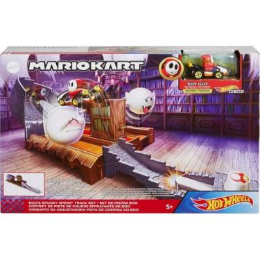 Imagem de Pista Hot Wheels Mario Kart Boo Shy Guy Mattel