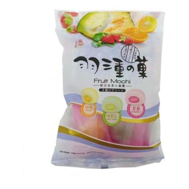 Imagem de Doce Japonês Mochi Com Recheio De Frutas 120g - Royal Family