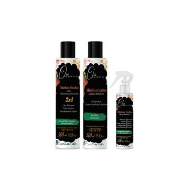 Imagem de Oxê Cosmetics Minhas Ondas Balm Máscara Hidratante e Gelatina Ativador