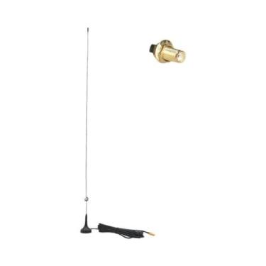 Imagem de Antena Magnética de Carro Dual Band UHF VHF SMA-F para Baofeng UV-5R, 