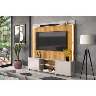 Imagem de Estante Com Rodízios Home Para Sala Tv até 65 polegadas Florença Lukal