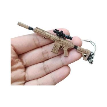 Imagem de Meninos Crianças Liga Jogo Arma Modelo Mini Pistola Brinquedo Artesana