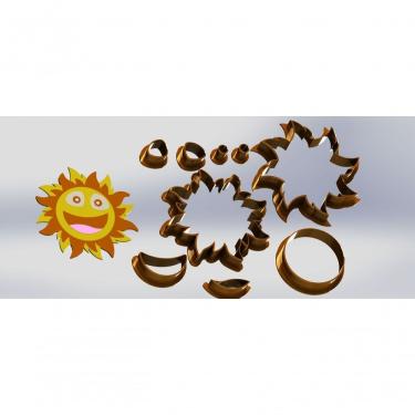 Imagem de Cortador Mundo Bita Sol Modular Tamanho 4Cm